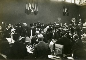 Officials Visiting Concours Lépine Paris WWI Old Photo Identite Judiciaire 1916