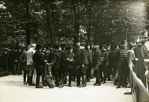 Paris Tuileries French Serbian Festival WWI Old Photo Identite Judiciaire 1916