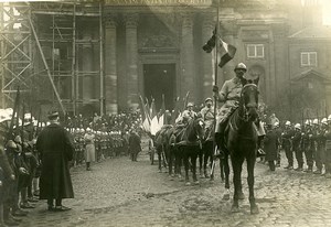 Paris Val de Grace General Grossetti Funerals WWI Photo Identite Judiciaire 1918