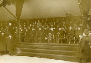 Paris Military Preparedness Societies WWI Old Photo Identite Judiciaire 1917