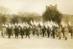 Paris Military Preparedness Parade WWI Poincare Photo Identite Judiciaire 1917