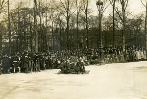 Paris Military Preparedness Societies WWI Old Photo Identite Judiciaire 1917