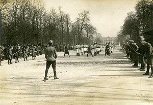 Paris Military Preparedness Societies WWI Old Photo Identite Judiciaire 1917