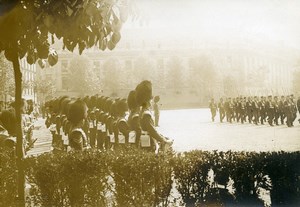 Paris Caserne des Celestins English Military Band Photo Identite Judiciaire 1917