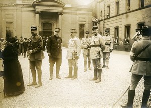 Paris Invalides US Independence Day Joffre WWI Photo Identite Judiciaire 1917