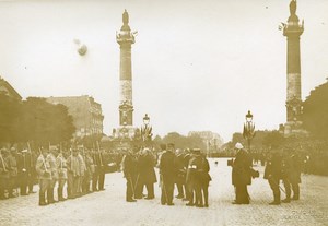 Paris Nation Bastille Day Parade WWI Old Photo Identite Judiciaire 1917