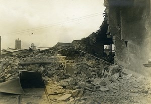 Paris Bombardment Rue des Nonnains-d'Hyères WWI Photo Identite Judiciaire 1918