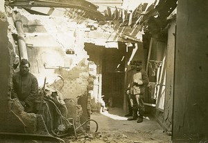 Paris German Bombardment Rue Manin Soldiers WWI Photo Identite Judiciaire 1918