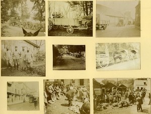 France Soldiers Life near Front First World War 9 Old Photos 1917