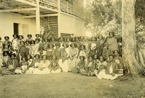 Madagascar Tananarive Queen Binao Entourage Sakalava Photo Ramahandry 1910'