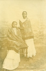 Madagascar Femmes Hovas Ancienne Photo Ramahandry 1910'