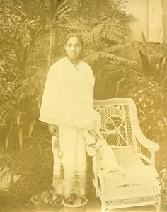 Madagascar Femme Hova deTananarive Ancienne Photo Ramahandry 1910'