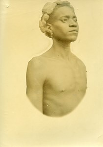 Madagascar Homme de l'Ethnie Bara Ancienne Photo Ramahandry 1910'