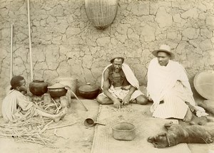 Madagascar Mpanandro Sorcier Ancienne Photo Ramahandry 1910'