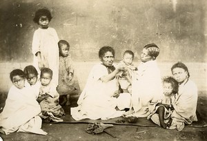 Madagascar Guerisseuse Sorcière Ancienne Photo Ramahandry 1910'