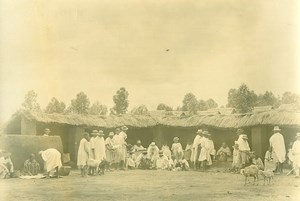 Madagascar Leper Merchants at Manankavaly Old Photo Ramahandry 1910'