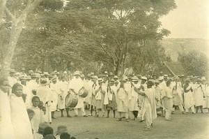 Madagascar Leper dancers at Manankavaly Old Photo Ramahandry 1910'