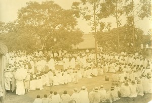 Madagascar Malagasy Dancers Old Photo Ramahandry 1910'