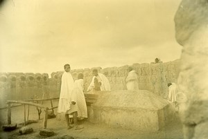 Madagascar Culte des Ancêtres Andriambodilova Ancienne Photo Ramahandry 1910'