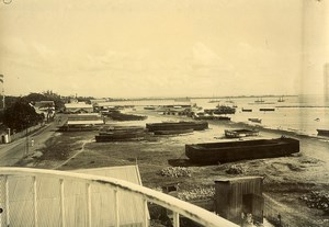 Madagascar Tamatave Customs Seaside Old Photo Ramahandry 1910'