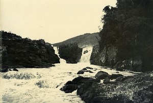 Madagascar Vatomandry Waterfall River Old Photo Ramahandry 1910'