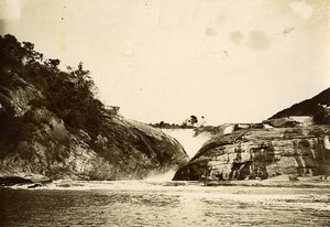 Madagascar Vatomandry Waterfall River Old Photo Ramahandry 1910'