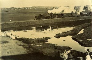 Madagascar Tananarive First Train Service Railroad Old Photo Ramahandry 1910'