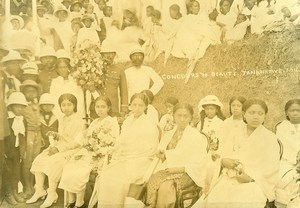 Madagascar Tananarive Beauty pageant Old Photo Ramahandry 1915