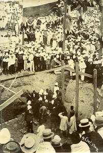Madagascar Tananarive Square Poincaré Monument Old Photo Ramahandry 1909