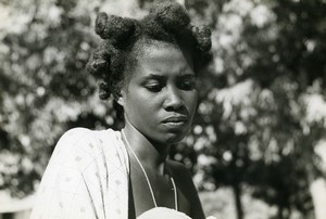 Madagascar Antsalova Femme Sakalave Sakalava du Menabe Ancienne Photo 1950