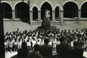 Madagascar Tananarive? College Ecole Saint Michel Ancienne Photo 1950