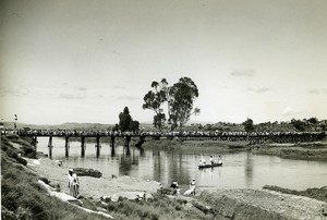 Madagascar Anosimasina Footbridge Inauguration Old Photo 1950