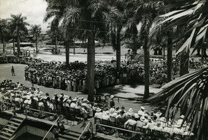 Madagascar Tamatave Assemblée politique Ancienne Photo 1950