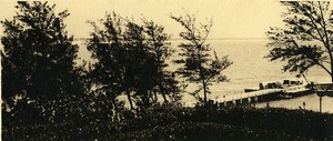 Vue poétique de Madagascar Panorama Fort Dauphin Ancienne Photo 1937