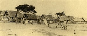 Poetic View of Madagascar Panorama Manakara Old Photo 1937