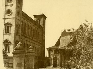 Vue poétique de Madagascar Tananarive Rova Manjakamiadana Ancienne Photo 1937