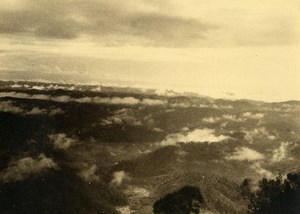 Vue poétique de Madagascar Nuages Ancienne Photo 1937