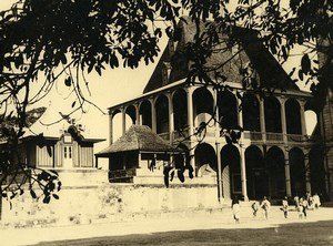 Vue poétique de Madagascar Tananarive Rova Manjakamiadana? Ancienne Photo 1937