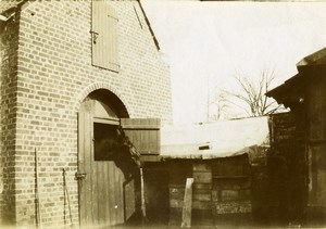 France North Region Nord Horse Stables Old Photo 1900