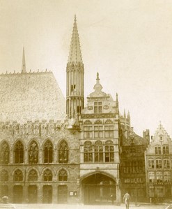 Netherlands Amsterdam? Monument Church Old Photo 1900