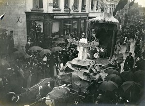 Belgium Bruges Procession of the Holy Blood Religion Old Photo 1900