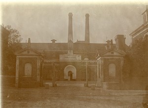 France Somme Roye Sugar Factory Old Photo 1900