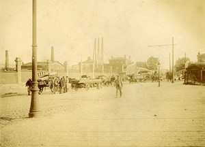 France Paris Octroi Old Amateur Photo 1910