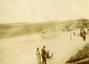 France Paris Octroi Old Amateur Photo 1910