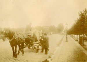 France Paris Octroi Police Old Amateur Photo 1910