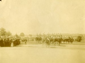 France Paris Military Parade Horses Cavalry Old Amateur Photo 1910