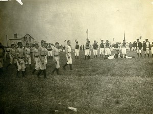 France Le Havre Men Gymnastics Competition Old Amateur Photo 1910