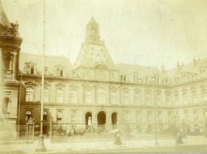 France Le Havre City Hall Hotel de Ville Old Amateur Photo 1910
