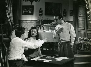 France French Cinema Actor André Bervil Film Scene Old Photo 1940