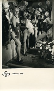 Publicité pour papier Agfa Brovira 122 Danseuses Sexy Ancienne Photo 1960